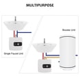 thumbnail image 2 of CAMPLUX 1.44 kW 6.5 Gallons Point of Use Tank Electric Water Heater for Under Sink, ME70B, 2 of 7