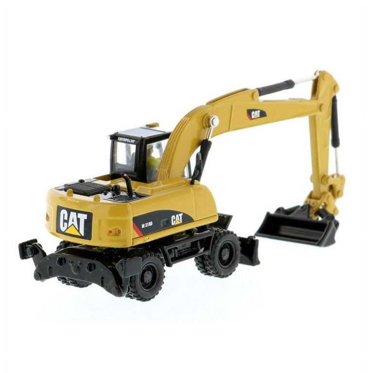 1/87 CAT M318D ホイールショベル 特別セット CAT Caterpillar M318D Wheeled Excavator with Operator 