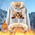 thumbnail image 5 of New Arrivals TaLove womens fall fashion 2025Cute Hoodies For Women Red Cotton Half Zip Sweatshirts For Women Womens Long Sleeve Tops Casual Lightweight Womens Tops Casual Short Sleeve, 5 of 6