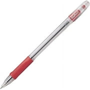 Easytouch Ballpoint Pen, Stick, Fine 0.7 Mm, Red Ink, Clear Barrel, Dozen | Bundle of 5 Dozen
