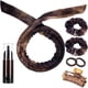 thumbnail image 1 of wonima02 Heatless Velvet Hair Curlers to Sleep In, 5 Piece Set Includes Curling Rod Headband, Hair Clips, Scrunchies, Airless Spray Bottle, Storage Bag, Black Brown, 1 of 1