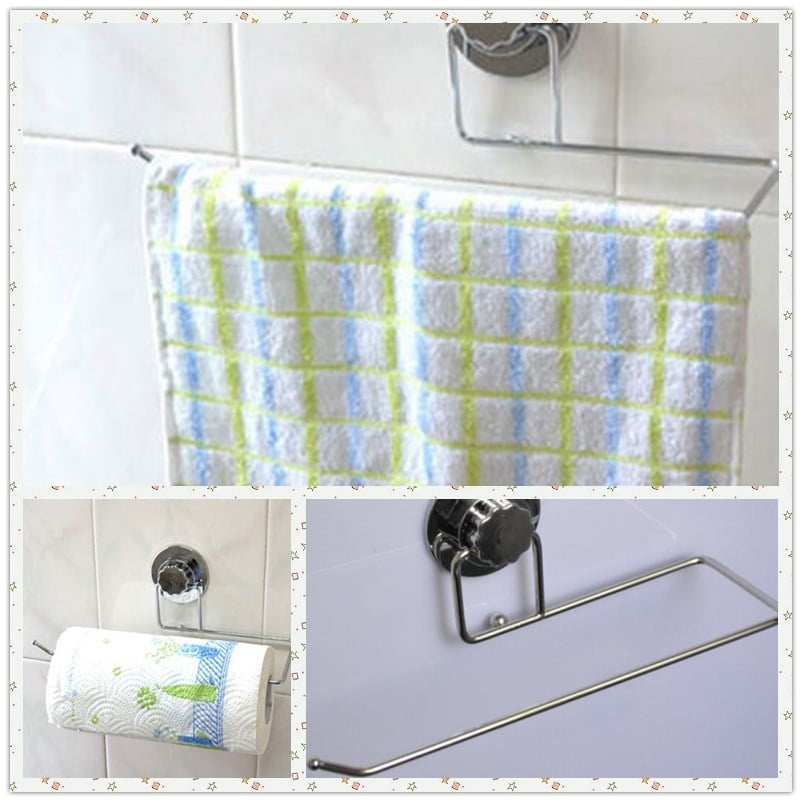 Powerful Suction Cup Paper Towel Holder Kitchen Pantry Bathroom Suction Cup Racks Walmart Canada
