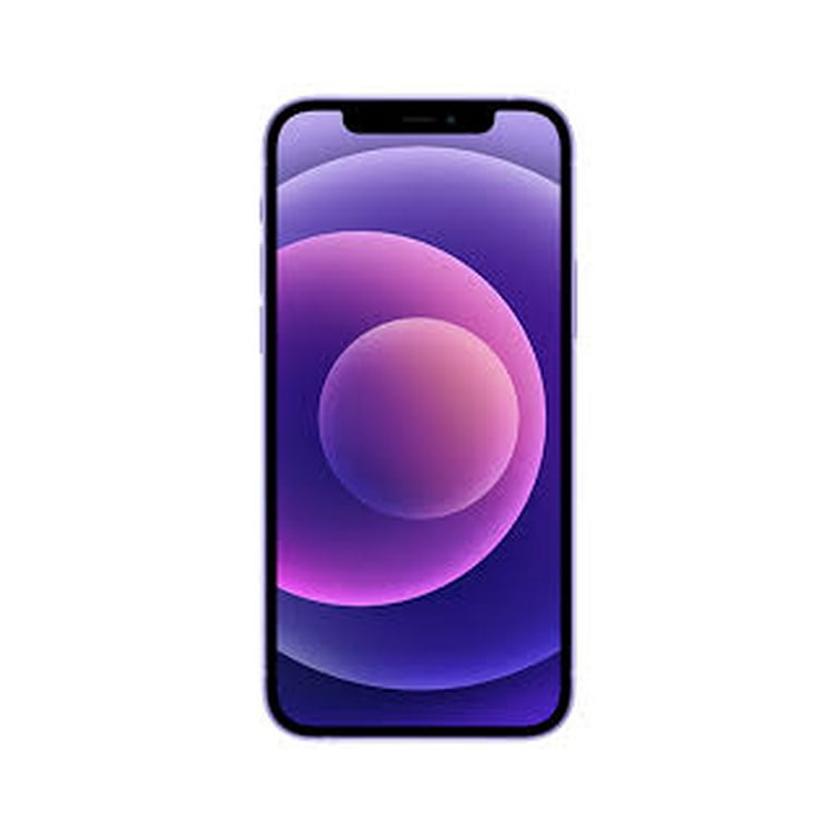 Restored Apple iPhone 12 - T-Mobile- 64 GB Purple (Refurbished