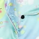 thumbnail image 5 of Odeerbi 1-8 Años Niños Niñas Pijama de Satén Con Solapa Dentada Camisa de Manga Larga Conjunto de Pantalones Suave Estampado de Rayas Pijama de Dos Piezas, 5 of 9