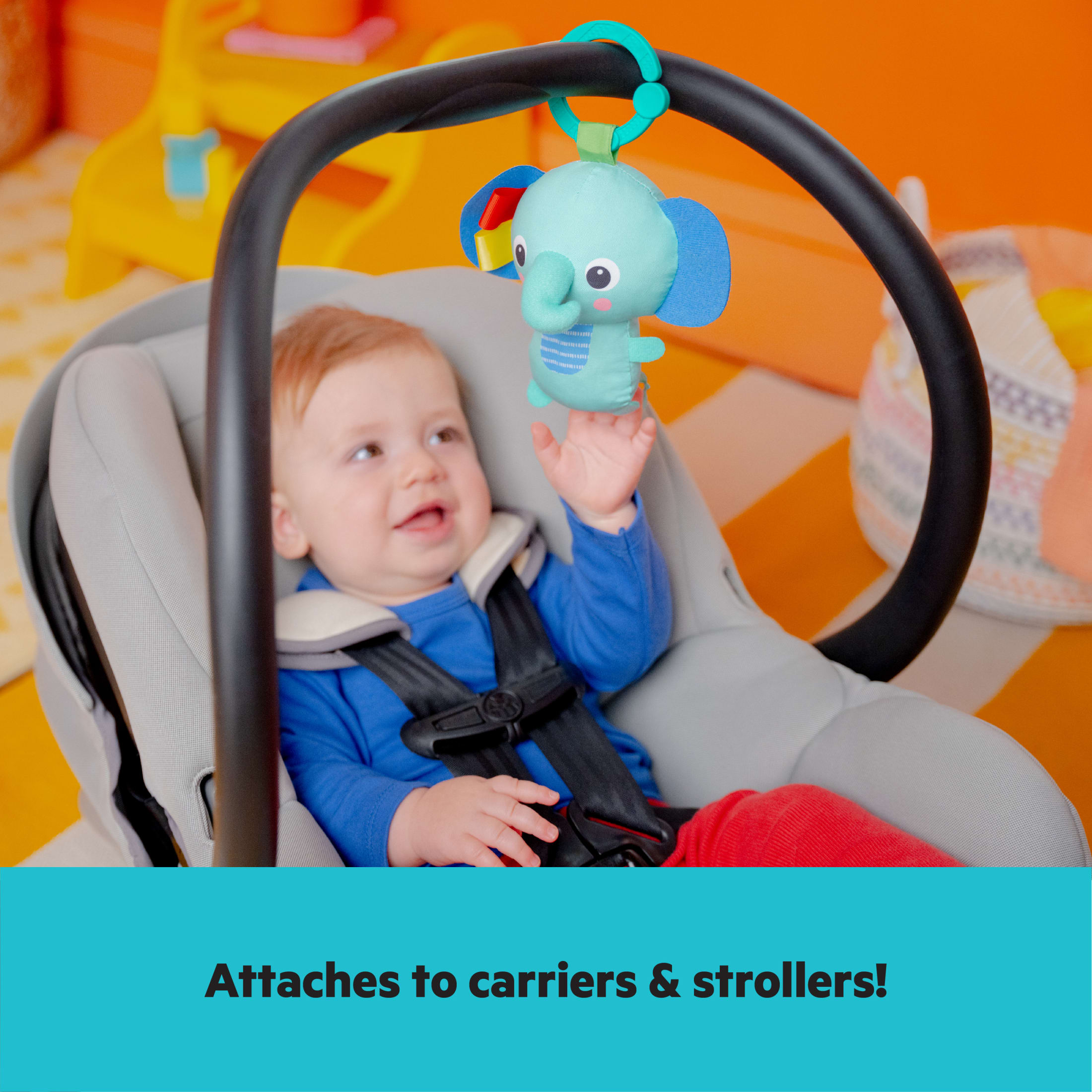 Bright Starts Wild Wiggles Activity Gym & Play Mat, Green photo 6