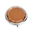 thumbnail image 3 of Espejo de Metal de viaje portátil Sunnimix para maquillaje Cosmético bolsillo, 3 of 8