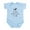 Sky Blue, variant on CafePress - Physics Body Suit - Baby Light Bodysuit, Size Newborn - 24 Months