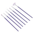 thumbnail image 1 of Pincel para pintar uñas, 7 piezas Pinceles para decoración de uñas Juego de pinceles para decoración de uñas Juego de pinceles para diseño de uñas Diseñado con precisión, 1 of 8