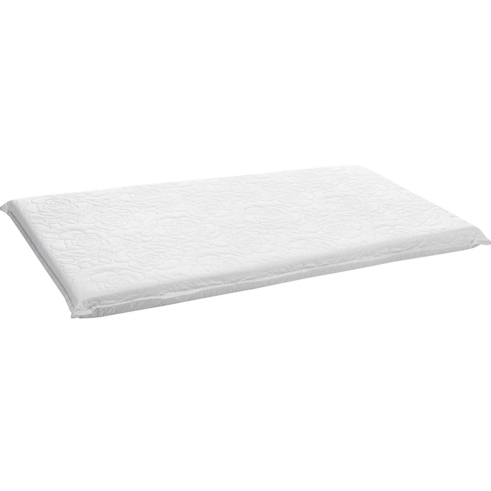 Big Oshi 2" Foam Cradle Mattress, White, Rectangle 15" x 33" x 2