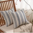 thumbnail image 1 of Xiao Hua Cojines decorativos lisos - azul, 45*45 cm, 1 unidad, cojín decorativo para cama, funda de poliéster suave con relleno de algodón PP, complemento ideal para la decoración del hogar., 1 of 4