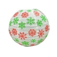 thumbnail image 5 of sunsanly Christmas Paper Lantern Colorful Snowflake Snowman Santa Claus Deer Decoration Festive Props for Christmas Home Party, 5 of 8