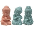 thumbnail image 2 of AOOOWER Buddhas Monk Molds Table Ornament Mould Plasters Making Tool Easy-to Clean, 2 of 20