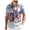 Light Blue, variant on mgoYE Patriotic Button Shirt for Men 4th of July T Button Shirt American Flag Graphic Tees Tops Short Sleeve Fourth of July Outfits 250th Anniversary USA Clothing(Black,M)