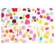 thumbnail image 2 of Miniforce Toys Heart Button Mini Plastic Button Flower Shaped Buttons 2 Holes Buttons, 2 of 3