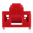 thumbnail image 5 of 100Pcs Red RJ45 Port Ethernet LAN Hub Anti Dust Cover Plug Cap Blockout Protector with Proprietary L, 5 of 5