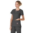 thumbnail image 1 of KOI lite 317 Haut de Sarrau Serenity pour Femme Charbon 3TG, 1 of 5