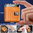 thumbnail image 5 of Afeitadora Eléctrica para Hombre, Recargable por USB, Doble Cuchilla, Recortadora de Barba para Uso en Seco y Húmedo, Afeitadora Eléctrica Portátil y Lavable C, 5 of 5
