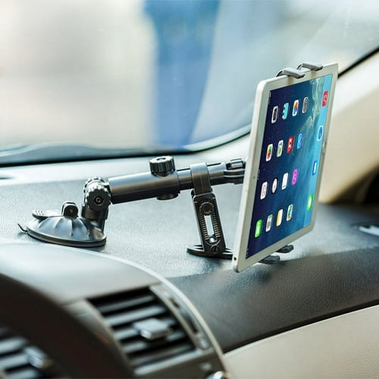 Car Mount for iPad 4 Car Dash Holder Swivel Cradle Stand Premium Dashboard  Dock Strong Suction L3P 