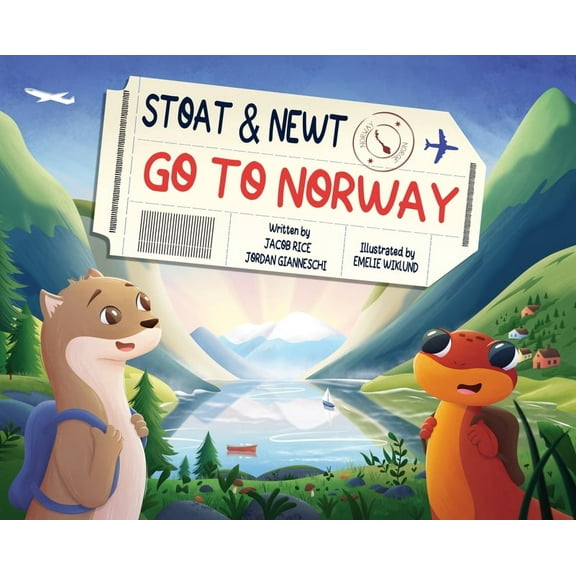 Stoat and Newt Go to Norway, (Hardcover)