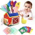 thumbnail image 1 of Juguete Caja de Pañuelos weirtoya para Bebés de 6 a 12 Meses, Aprendizaje Montessori, 1 of 8