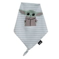 thumbnail image 4 of Lambs & Ivy Star Wars Mandalorian Grogu Cotton Jersey Security Blanket/Lovey, 4 of 5