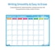 thumbnail image 5 of Calendario magnético de borrado en seco Pizarra blanca Imán de nevera Mensaje diario flexible, 5 of 8
