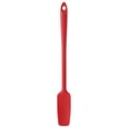 thumbnail image 3 of 2 Pcs Silicone Jar Spatula, Long Handle Rubber Spatula, Heat Resistant Non-Stick Silicone Scraper, Kitchen Supplies for Jam Smoothies Blenders Cooking Baking Stirring, 11.14x1.26 inch, 3 of 5