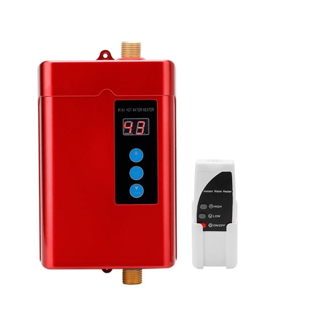Instant Electric Water Heater Faucet Intelligent Touch Heating Fast 3 Seconds Hot Shower With Temperature Display ,Compact Design