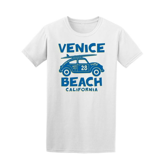 Venice Beach California Beetle  T-Shirt Men -Image by Shutterstock, Male Small