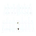thumbnail image 2 of Christmas Tree Decoration Wooden Fence 1.2 Meter White Solid Wood Fence Christmas Fence, 2 of 9