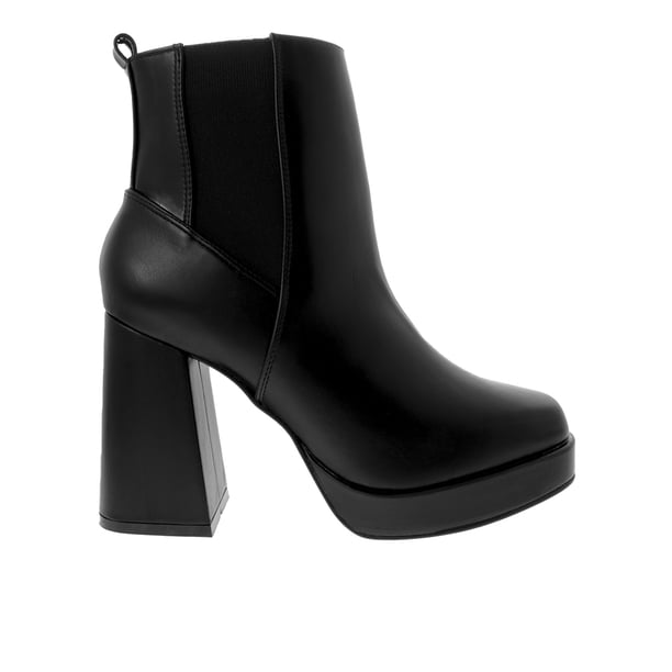 Botín Ivonne color negro con tacón cuadrado 27.0 Dorothy Gaynor Botín Ivonne color negro con tacón cuadrado 27.0