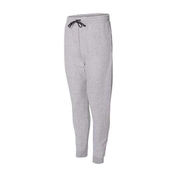 gray twill joggers