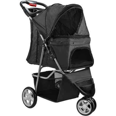 OxGord Pet Stroller Cat\/Dog Easy Walk Folding Travel Carriage, 2016 Design  Walmart.com