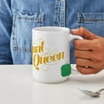 thumbnail image 6 of CafePress - Squat Queen Large Mug - 15 oz Ceramic Large White Novelty Mug, 6 of 6