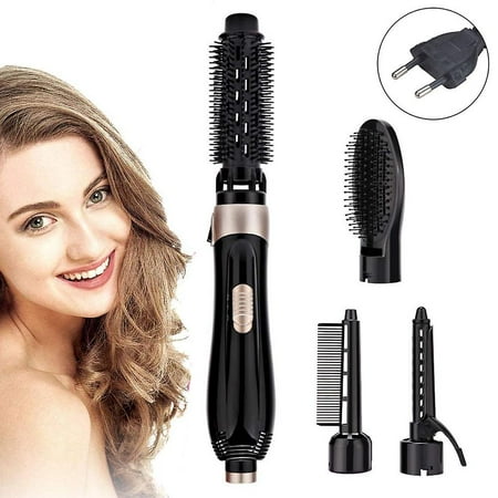 4-in-1 Hair Dryer Brush, Hair Dryer & Volumizer In One, Hair Curler ...