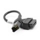 thumbnail image 1 of Conector OBD2 de 6 pines a cable adaptador de diagnóstico de 16 pines hembra para motocicleta, 1 of 4