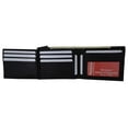 thumbnail image 4 of Genuine Leather Bifold 3 ID Windows Card Key Holder Wallet 1792 CF, 4 of 19