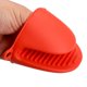 thumbnail image 3 of DADA Soporte de silicona para ollas, mini manopla de cocina para cocinar y hornear, solución resistente al calor, 1 par (rojo), 3 of 5