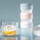 thumbnail image 1 of Máquina para hacer bolas de hielo, Juego de 3 moldes para esferas de hielo de 2,5 pulgadas, molde para cubitos de hielo de bola redonda para whisky, cócteles, zumos, bebidas, Bourbon, 1 of 5