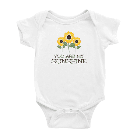

You Are My Sunshine Cute Baby Clothing Bodysuits Boy Girl Unisex