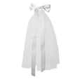 thumbnail image 1 of Velo de novia blanco para mujer, tocados para bodas, compromisos y fiestas. A, 1 of 9