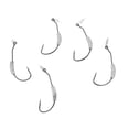 thumbnail image 4 of 5Pcs Pondérée Large Gape Weedless Crochet Nageuse avec Cente, 5g, 4 of 7