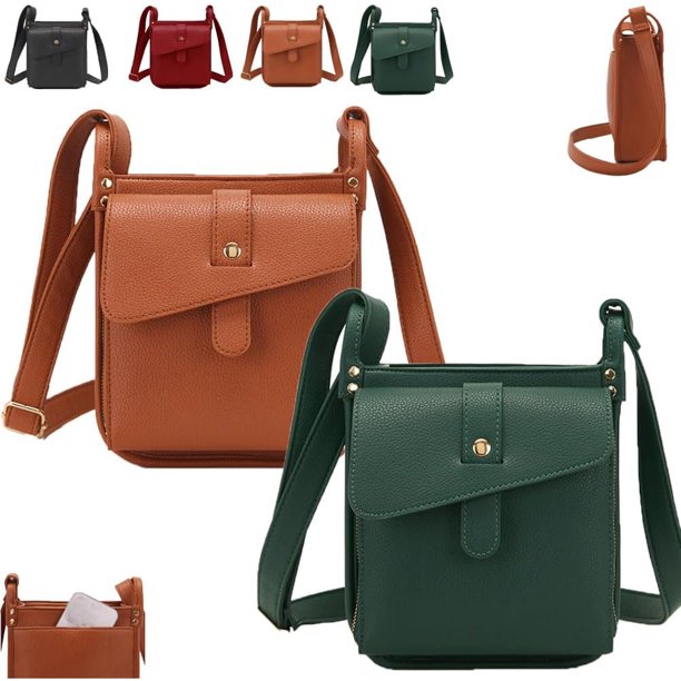 Bolso bandolera Dollver cruzado de cuero de diseño único XINYU 2PCS-F