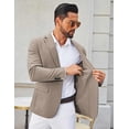 thumbnail image 3 of COOFANDY Mens Casual Sport Coat Blazer One Button Lightweight Suit Jackets, 3 of 6