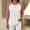 Pink, variant on Women's 3/4 Sleeve Raglan Shirts, Crew Neck Casual Baseball Tops Color Block Basic Jersey Tees Green XL(XL)