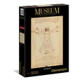 thumbnail image 1 of Clementoni Leonardo Davinci Vitruvian Man Puzzle (500-Piece), 1 of 2