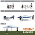 thumbnail image 2 of Ozark Trail 14' x 14' Instant Lighted Canopy for Camping - Blue, Gray, 2 of 14