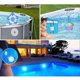 thumbnail image 5 of LED Pool Lights with APP Control Underwater Submersible Lights with Magnets Music Sync Color Changing Pool Lamp 110?240V EU Plug, 5 of 5