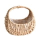 thumbnail image 2 of Cesta de flores tejidas de ratán | Cesta de almacenamiento natural artesanal para arreglos florales, frutas, verduras | Decoración rústica portátil | Respetuoso con el medio ambiente | 1 Pieza, 2 of 8