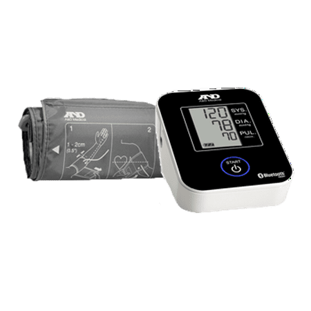 A&D Medical Deluxe Upper Arm Blood Pressure Monitor with Bluetooth